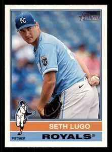 2025 Topps Heritage #312 Seth Lugo Kansas City Royals - Picture 1 of 2
