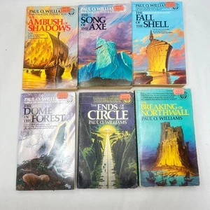 6 Books by Paul O Williams Del Rey Science Fiction Bundle LOT Small Paperback - Picture 1 of 16