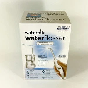 Waterpik Aquarius Water Flosser WP-660C - 7 Water Flosser Tips Sealed New - Picture 1 of 4