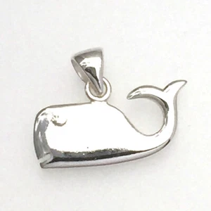 Whale Beach Theme Sterling Silver Pendant - Brand NEW - Picture 1 of 2