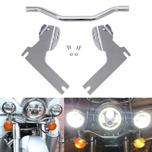 Soporte de luz de punto de señal de giro de paso de motocicleta para Heritage Softail Classic - Imagen 1 de 12