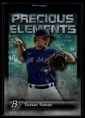 2023 Bowman Platinum #PE-29 Tucker Toman - Image 1 of 2