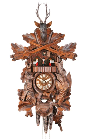 Original Authentic German Cuckoo Clock by Hekas 1-day-movement Cover