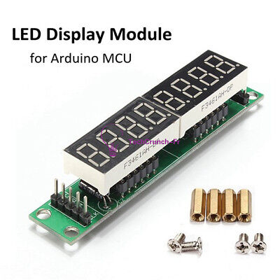 8-Digit LED Display MAX7219 Digital Control Tube Module Red Matrix For Arduino • 1.81€