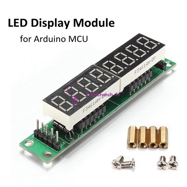 8-Digit LED Display MAX7219 Digital Control Tube Module Red Matrix For Arduino - Photo 1/1