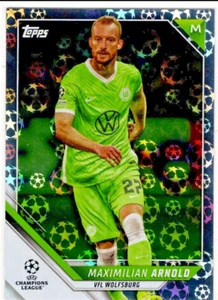 2022 Topps UEFA Champions League Maximilian Arnold No. 121 VfL Wolfsburg - Bild 1 von 2