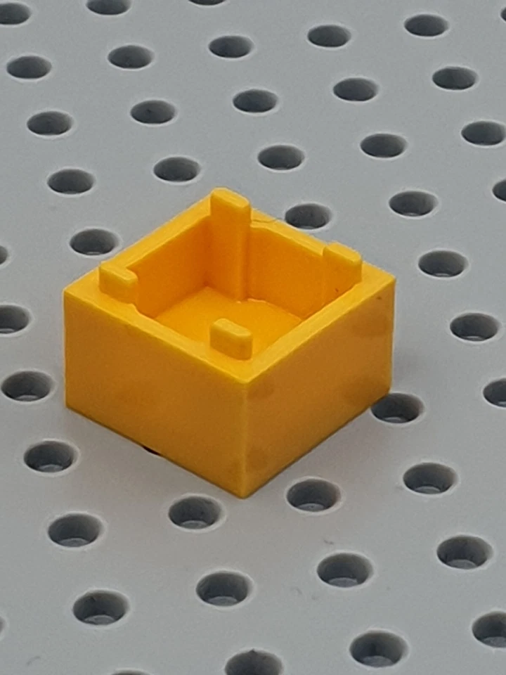 LEGO® 3x Container Box Unterteil 2x2x1 - 59121 35700 Bright Light Orange - Bild 1 von 1