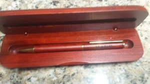 Handarbeit, Holz, handgedrehter Stift mit Etui - Bild 1 von 2