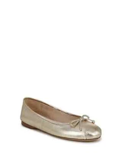 Sam Edelman Zooey Damen-Ballerinas flach, goldfarben, Größe: 10 M - Bild 1 von 3