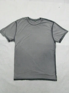 Camisa para hombre grande causal corta cuello redondo cuello redondo NUEVA Algodón District Threads camiseta - Imagen 1 de 2