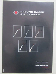 8/2005 PUB MBDA MISSILES SYSTEMS MISTRAL RAPIER MICA ASPIDE ASTER ORIGINAL AD - Imagen 1 de 1