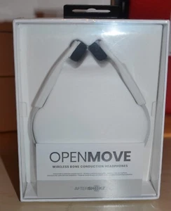AfterShokz AS660AW OpenMove Alpine White Wireless Headset new - Picture 1 of 6