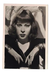 Gertrude Niesen Signed Autographed 5 x 7 Photo Actress Singer Vintage A - Picture 1 of 1