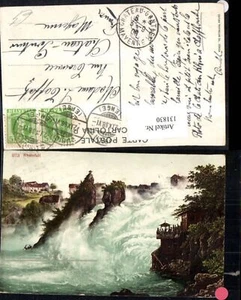 131830,Rheinfall Neuhausen Ansicht 1908 Kt. Schaffhausen - Picture 1 of 1