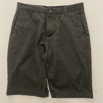 Volcom Corpo Class 30 x 10" Gray VMONTY Casual Slash Pocket Chino Shorts - Image 1 of 4