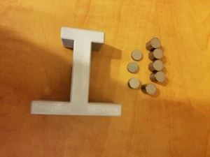 Pinewood Derby Gewicht Platzierung Bohrwerkzeug + 3 Unzen Wolfram Gewichte neu - Bild 1 von 5