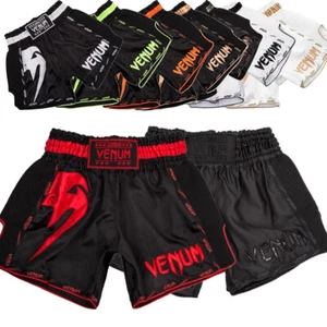 MMA Classic Venom Boxing Trunks Muay Thai Shorts Men's Training Boxing Pants - Picture 1 of 29