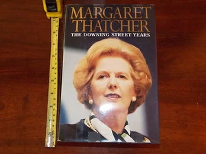 OLD VINTAGE BOOK MARGARET THATCHER THE DOWNING STREET YEARS 1993 HC/DJ - Picture 1 of 1