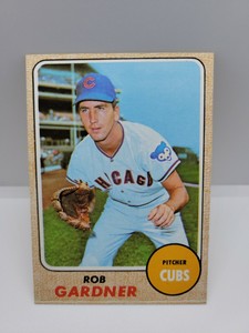 1968 Topps #219 Rob Gardner - Chicago Cubs Mint Condition 