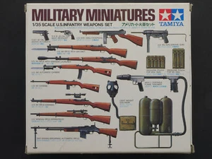 Tamiya 221 US Infanterie Waffenset Militaire Accessoire Jeu 1:3 5 Emballage - Photo 1 sur 2