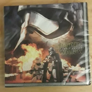 Star Wars The Force Awakens Birthday Napkins 16 count New in Package - Picture 1 of 1