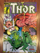 Marvel Mighty Thor 364 VF/NM W Simonson 1st App Frog of Thunder / Frog Thor 1986