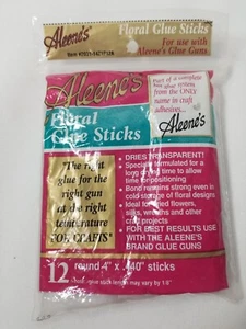 Aleene's 4 Inch Clear Mini Glue Gun Hot Glue Sticks, Crafting Supplies, 12pcs - Picture 1 of 4