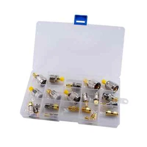 20PCS Adapter SMA to SMA BNC N F UHF SO239 PL259 Male Female RF Coax Connector - Picture 1 of 11