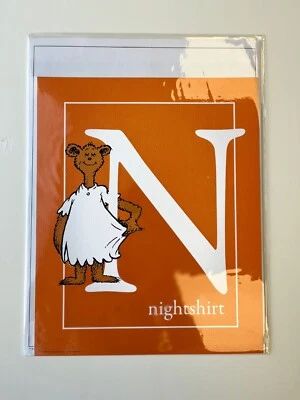 Dr. Seuss "N as Nightshirt" - Impresión artística Foto 1 de 2