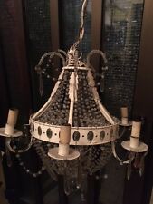Antique Chandeliers Shabby Chic Country House Style Original Condition, Ceiling Lamp