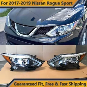 Headlamps Pair 260106MA0A 260606MA0A for 2017 2019 Nissan Rogue Sport Qashqai - Foto 1 di 10