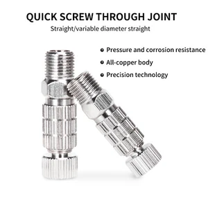 1/8 Airbrush Schnelladapter Trennen Entriegelung Kupplung Stecker für Air Brush - Bild 1 von 10