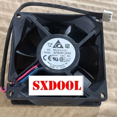 Delta AFB0812HH -R00 8025 12V 0.30A 80mm 8cm Alarm Function Server Cooling Fan - Image 1 of 2