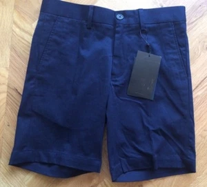 NEU MINIMUM DENMARK HERREN MARINEBLAU OSCAR CHINO SCHMALE PASSFORM SHORTS SMALL UK 28" - Bild 1 von 2