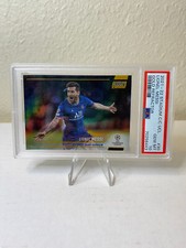 2021-22 Topps Stadium Club Chrome UCL Gold Refractor Lionel Messi 31/50 PSA 10