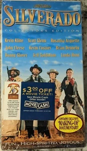 SILVERADO (vhs) Kevin Kline, Linda Hunt, Kevin Costner. Brand NEW. Rare. Western - Picture 1 of 3