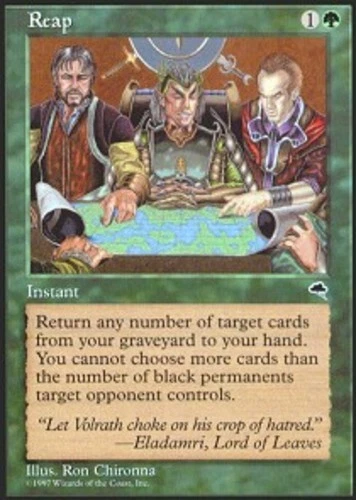 [1x] Reap Near Mint, English Tempest MTG Magic - Image 1 of 1