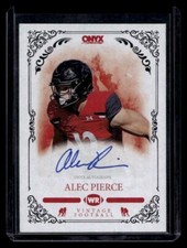 2022 Onyx Vintage #VAAP Alec Pierce Rookie Red Autographs