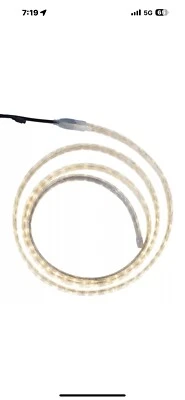 Litex, 8Ft LED RGB-W Changing Flat Rope Light w Remote Control | Indoor Outdoor - Image 1 of 4