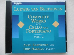 Beethoven Complete Works For Cello And Fortepiano Vol. 2 - Karttunen, Hakkila CD - Bild 1 von 3