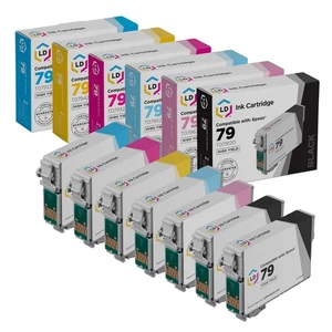 LD Replacement for Epson T079 7pk HY T079120 T079220 T079320 T079420 T079520 - Picture 1 of 9