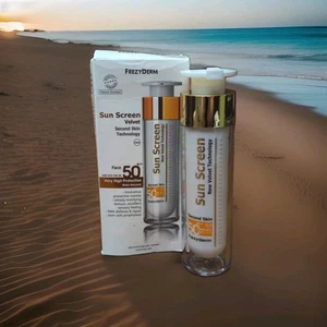 FREZYDERM SUN SCREEN COLOR VELVET Second Skin Technology CREAM SPF 50+ 50ML - Picture 1 of 4