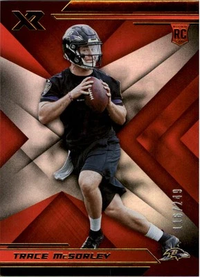 2019 Panini XR Red #169 Trace McSorley /249 - FB - Image 1 of 2