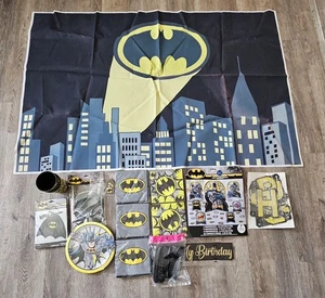 Tovaglioli vintage rari Y2K 90S Batman Party Supplies DC Comics leggi inserzione - Foto 1 di 15