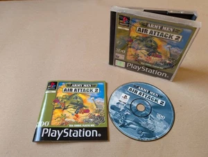 Air Attack 2, Army Men Black Label PAL Complete Disc Manual Case Great Condition - Picture 1 of 4