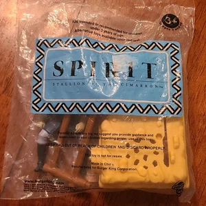 2002 Burger King Spirit Hengst des Cimarron Spielzeug The Colonel mit Vison Scope - Bild 1 von 3