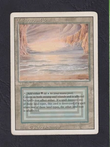 Magic MTG - Underground Sea - Revised - 3ème Edition - POOR - EN - Imagen 1 de 2