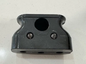 Vintage Singer Featherweight Bakelite 3-Prong Power Plug 66 128 221, Round Hole - Picture 1 of 6