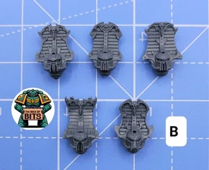 Warhammer 40K Thousand Sons Rubric Marines Heads B - Picture 1 of 2