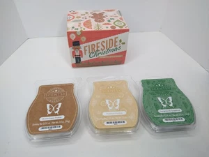 Scentsy Bars Wax Warmer Christmas Scent Gift Box Set Brown Sugar Evergreen - Picture 1 of 13